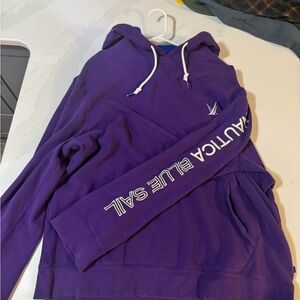 Purple Nautica hoodie